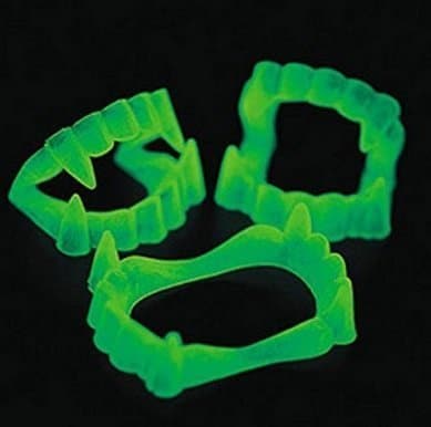 fluoreszierende gebisse 0