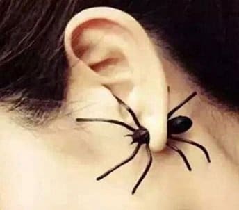 ohrring spinne 0
