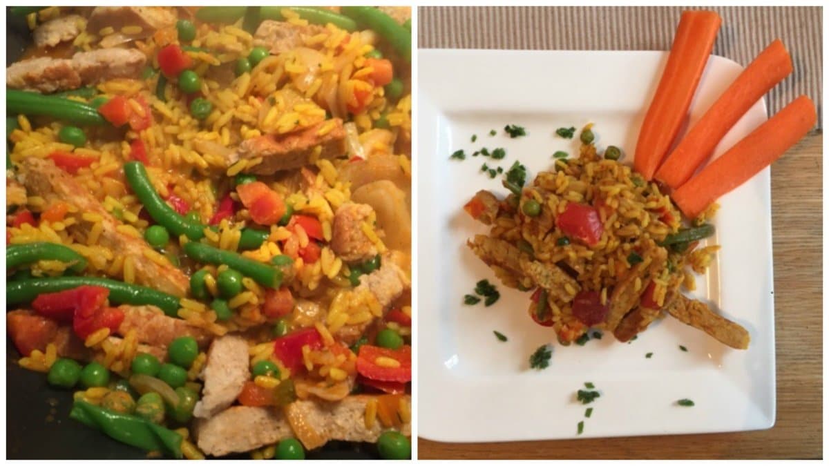 bofrost veggie paella
