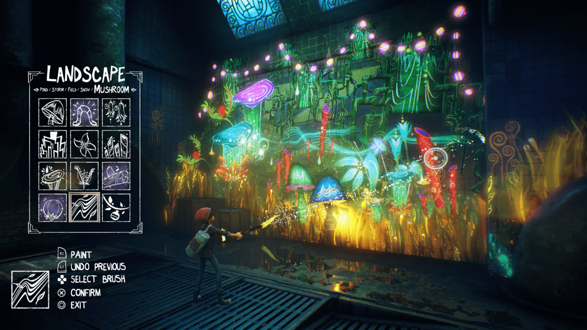 concrete genie screenshot mushroom global