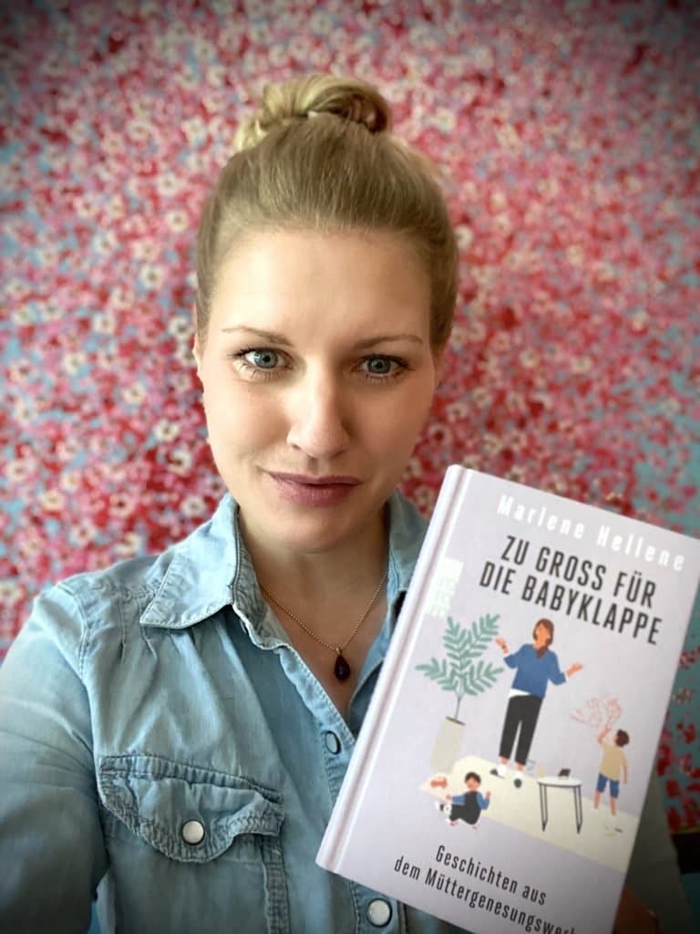 Marlene mit Buch