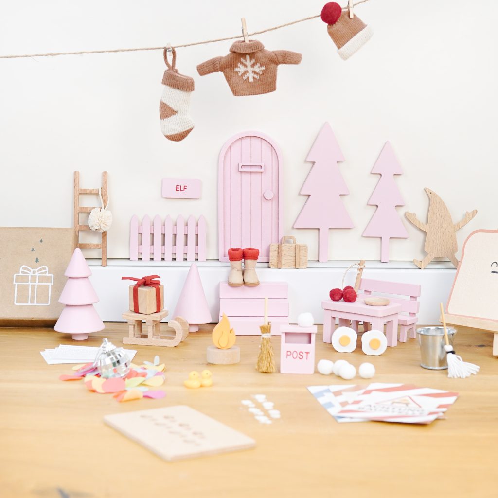 myelfbox wichtelset komplett rosa square