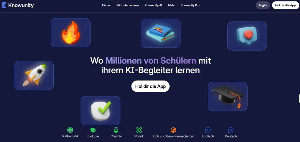 KnowunityScreen
