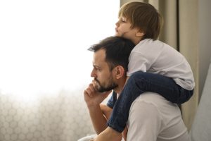 Alleinerziehender Vater