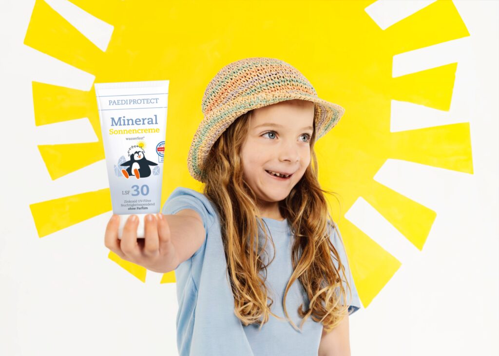 Juhu – der Sommer kommt! Gewinnt Sonnenschutz von PAEDIPROTECT 3 MineralSonnencreme Kind PaediProtect
